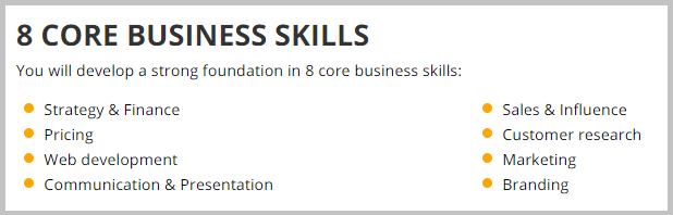 Business Education MBA Skills